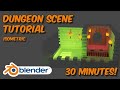Dungeon Scene in Blender - 3D Modelling & Rendering Tutorial