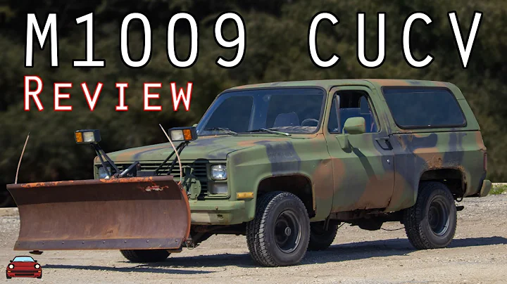 1984 Chevy M1009 CUCV Review - The Military Version Of The K5 Blazer!