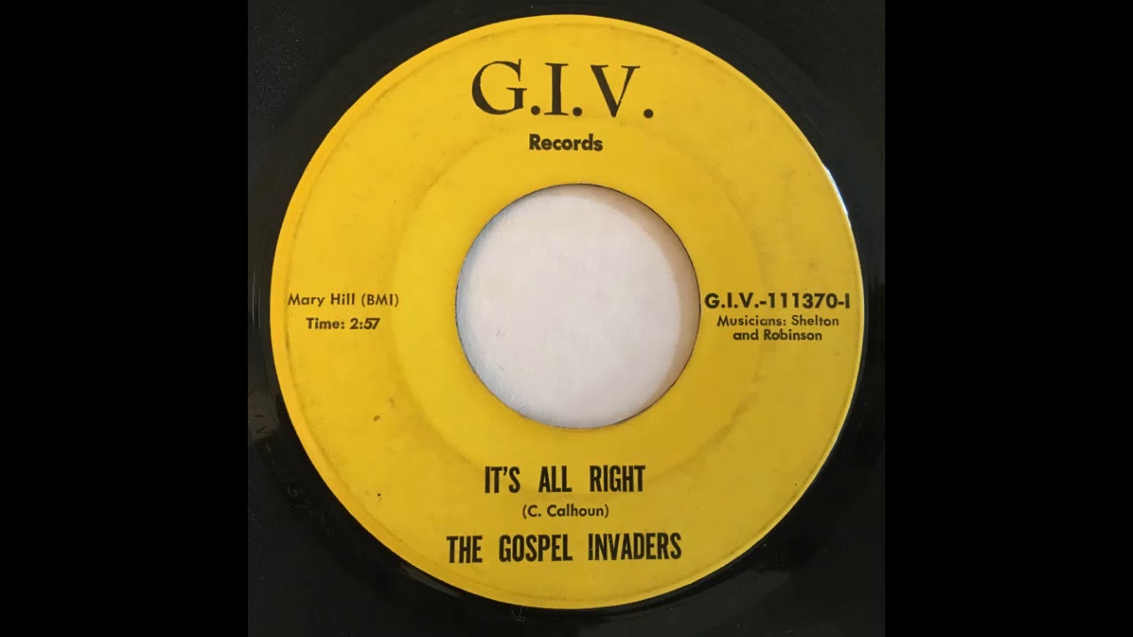 The Gospel Invaders - It's All Right music festivals 2019