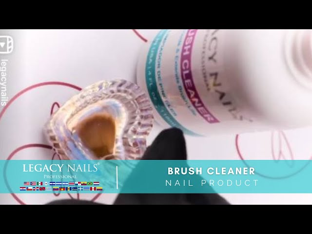 Limpiador de Pinceles – BRUSH CLEANER - LEGACY NAILS - Gloria Saltos