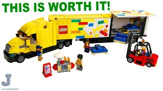 LEGO City 2024 Yellow Delivery Truck 60440 Unboxing, Tour, & Review