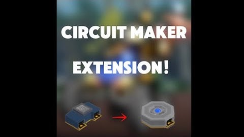 ring maker tutorial pt 2 (circuit maker extension) | roblox ultimate mining tycoon