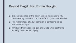 Early Adulthood   human development