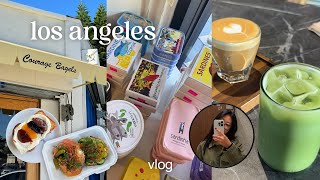 los angeles vlog | what i eat in LA ~ courage bagels, trendy cafes, korean food, birthdays, sushi