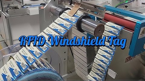 UHF RFID Windshield Tag