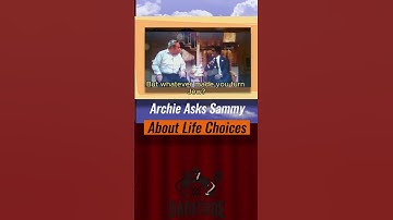 Thumbnail of Sammy Davis Jr's Heritage Questioned by Archie Bunker #70stv #allinthefamily #comedyshorts