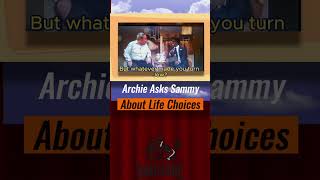 Sammy Davis Jr's Heritage Questioned by Archie Bunker #70stv #allinthefamily #comedyshorts