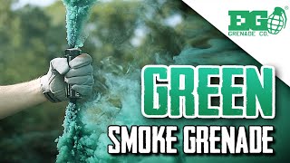 TWIN VENT - Green Smoke Grenade - Smoke Bomb - Smoke Effect