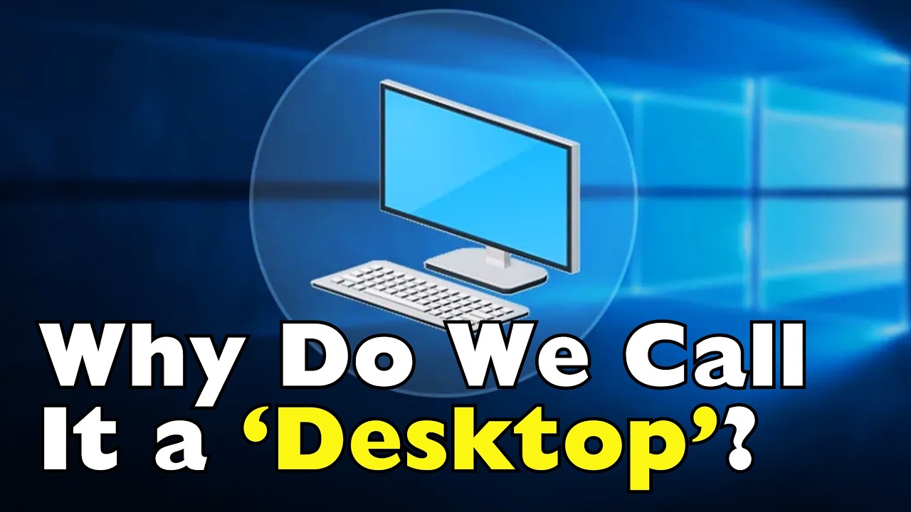 The history behind the desktop computer name
