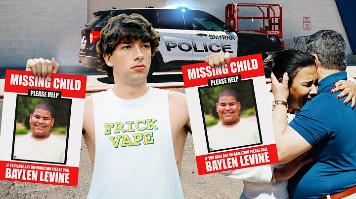 MY SON WENT MISSING…