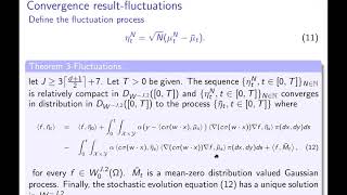 Konstantinos Spiliopoulos - Mean field limits of neural networks: typical behavior and fluctuations