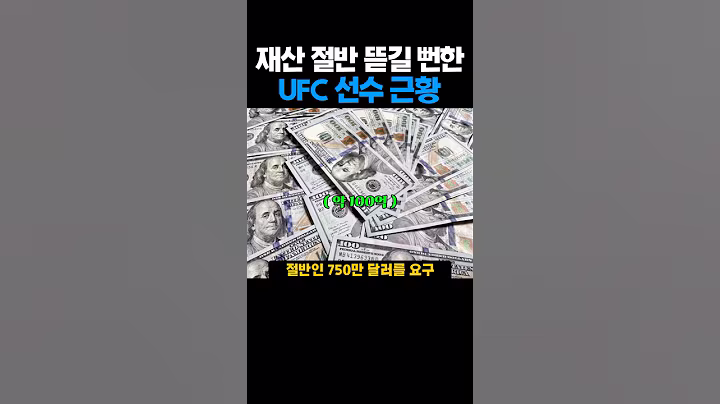 재산 절반 뜯길뻔한 전 UFC 미들급 챔피언 근황 ㄷㄷ