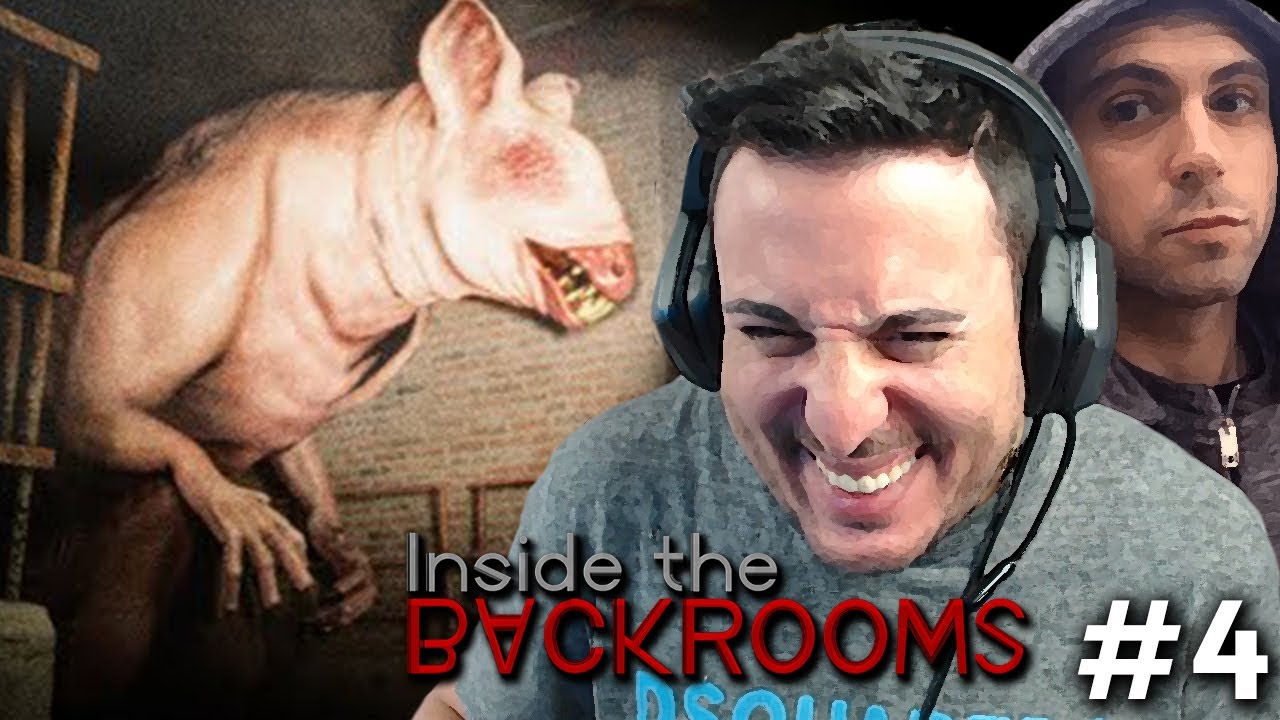 RISAS Y SUSTOS en INSIDE THE BACKROOMS #4 c/ Vegetta