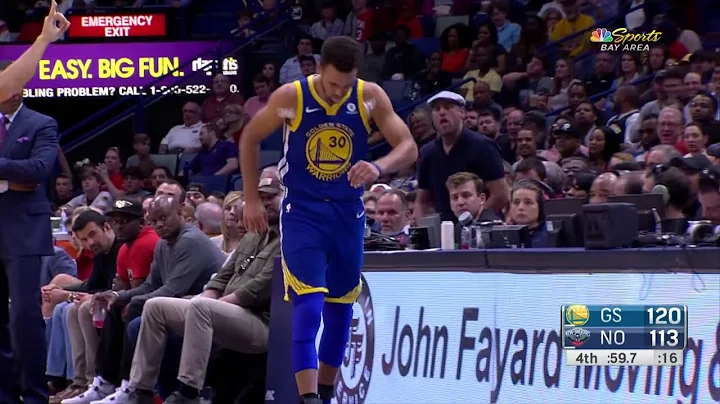 Stephen Curry Nasty Injury - Warriors vs Pelicans | Dec 4, 2017 | Ximo Pierto