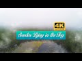 Lying in the Fog drone Footage 4K|Örnskökdsvik Sweden| Västernorrland Sverige