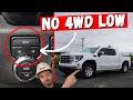 GMC Sierra 1500 2.7L TurboMAX | No 4WD LOW??