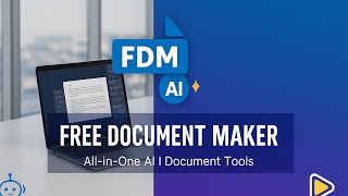 Free Document Maker — 30+ Free AI Tools for Documents, PDFs, Images, Audio & Video (No Signup) screenshot 5