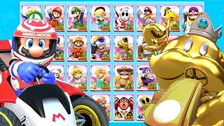 Mario Kart Tour All Characters Unlocked and Golden King Bobomb, Bowser, Ninja Shy Guy + More (2021)