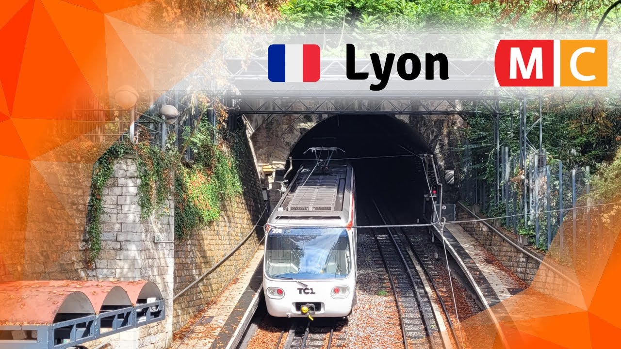 The unique rack-rail metro in Lyon: The world's steepest metro