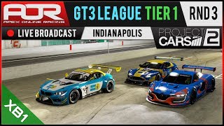 Project CARS 2 | AOR GT3 League | XB1 Tier 1 | S10 | R3: Indianapolis