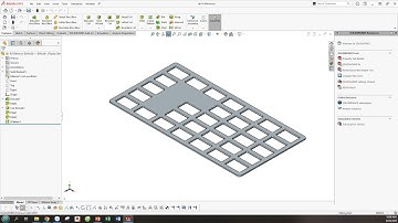 Nhóm lệnh Pattern trên SOLIDWORKS