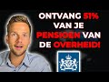 51 van je pensioen komt van de overheid ontdek hoe