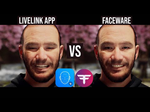 Unreal Engine 4 Metahuman Live Link Face App vs Faceware