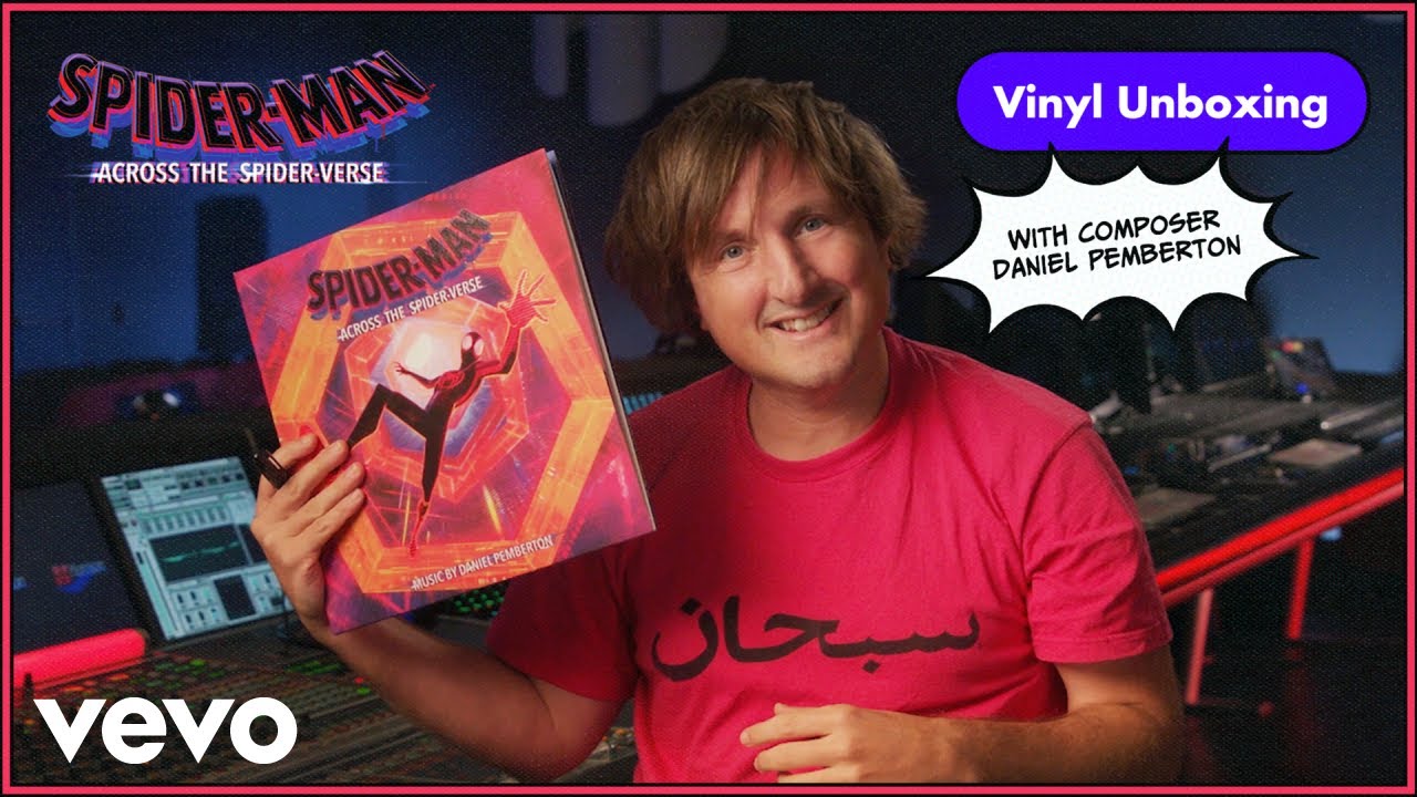 Spider-Man: Across the Spider-Verse  Vinyl Unboxing with Composer Daniel  Pemberton 