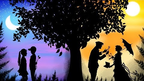 Moonlight VS Sunset on IBIS Paint