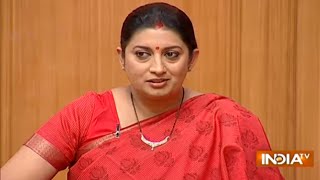 HRD Minister Smriti Irani in Aap Ki Adalat (Full Episode)