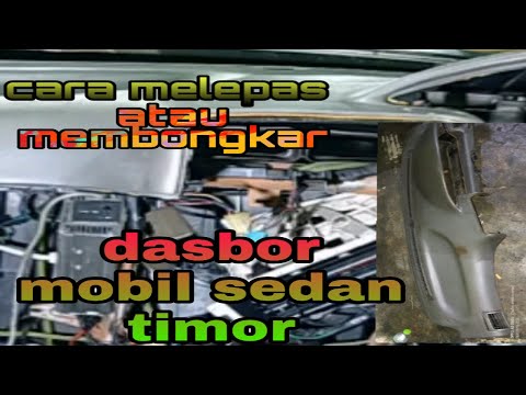 Video: Cara Membongkar Dasbor