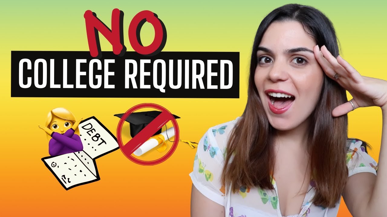 BEST Jobs WITHOUT a COLLEGE Degree for 2021-2022 (What I Wish I Knew at 18!) - YouTube