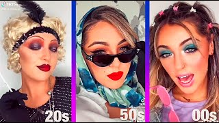100 Years of Makeup | Amazing Makeup Evolution | Best TikTok Challenge