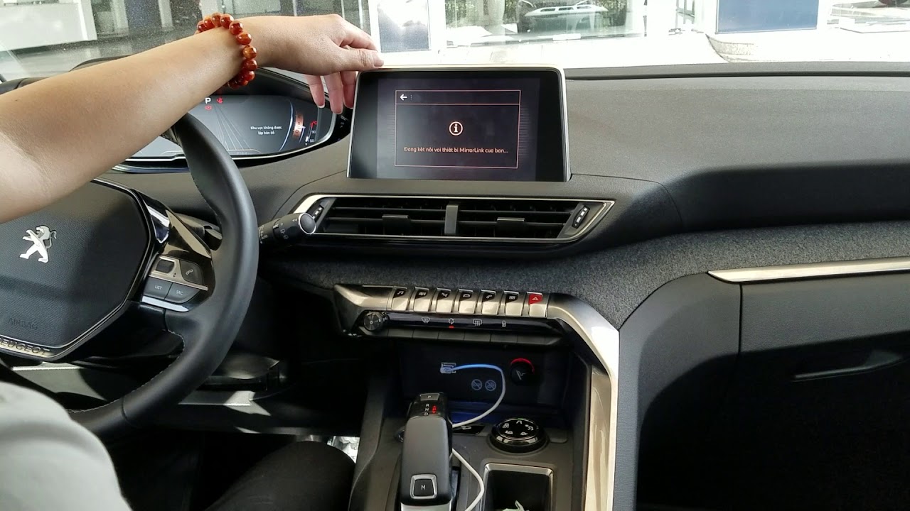 Mirrorlink on PeuGeot 5008 YouTube