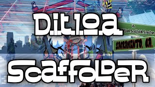 SCAFFOLD VIDEOS ￼- Building A Ramp To A Debris Dumpster.