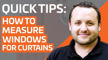 How To Measure Windows For Curtains IN JUST 2 MINUTES!