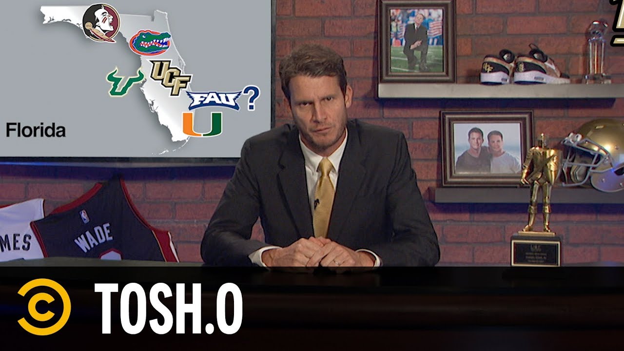 Tosh Hosts the Ultimate College Sports Talk Show - Tosh.0