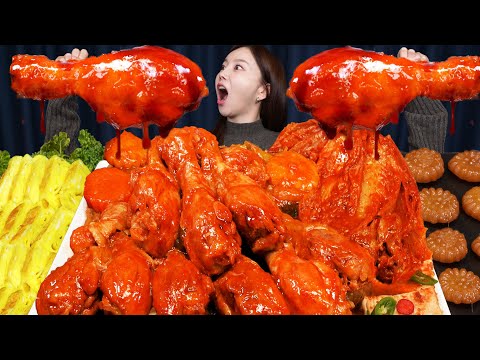 묵은지 통으로 들어간 매콤 닭볶음탕 🔥 (<strong>ft</strong>. 전통간식 약과 &amp;amp; 식혜) 먹방 Spicy <strong>Chicken</strong> Drumstick Kimchijjim Mukbang ASMR Ssoyoung