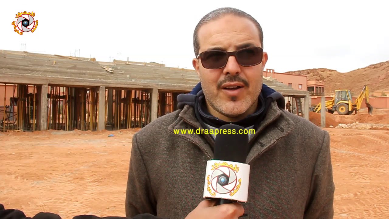 اشغال ملعب القرب بحي أفانور تنغير Tinghir