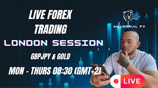 LIVE forex trading and education GBP/JPY & GOLD 02/04/2024