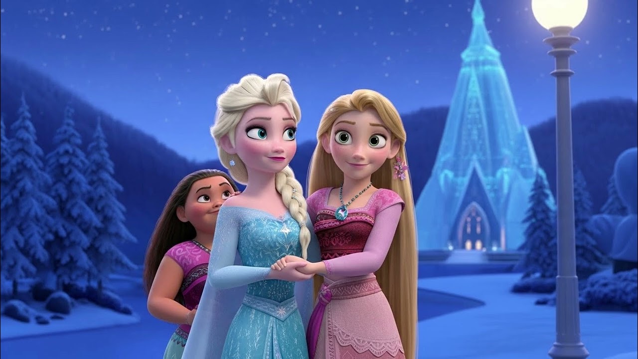 Elsa and the Sparkling Icicle Trail 3 ❄️✨🧊 | Magical Winter Adventure Song for Kids 🎶