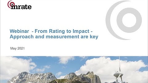 The Example of the SIX ESG Indices by Dr. Christian Bahr, Head Index Services, SIX