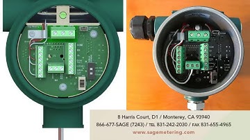 Sage Paramount Industrial Thermal Mass Flow Meter Demonstration