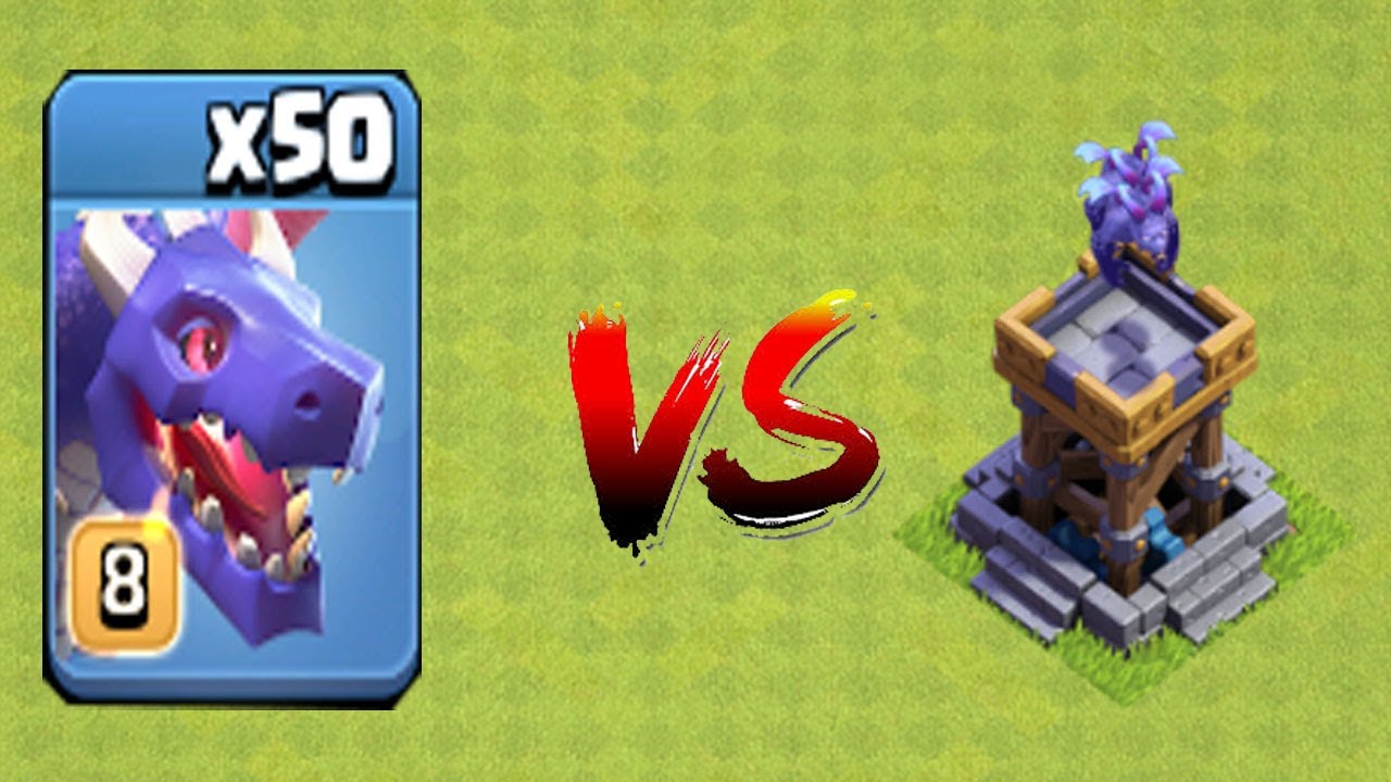 Clash Of Clans Unlimited Troops Amazing Attack Video Gargoyle Archer Tower Vs All Troops Youtube