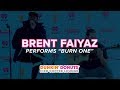 Brent Faiyaz Performs 'Burn One' | DDICL
