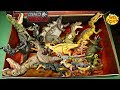 New Jurassic World Dino Rivals Giant Surprise Box 20 Dinosaur Toys Fallen Kingdom Mattel Unboxing