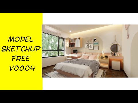 Hướng Dẫn Download Model Sketchup Free V0004 Miễn Phí – Chịu Chia Sẻ