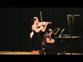 Samantha Bennett and Theresa Leung Beethoven Sonata Op.30 No.2 (SiMon)
