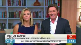 Dan Gregory Channel 7 Sunrise Aami