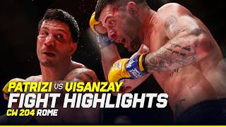 CLOSE DECISION 😮 👀 | Simone Patrizi vs. Diego Visanzay | CW 204 Rome Fight Highlights